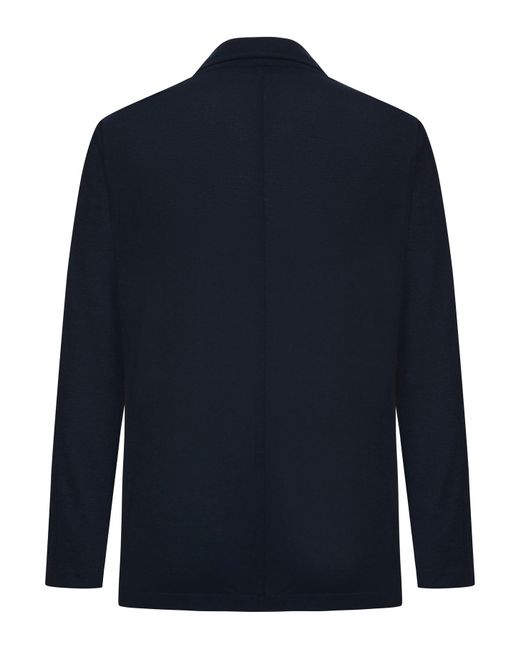 Blazer sfoderato in cotone di Zanone in Blue da Uomo