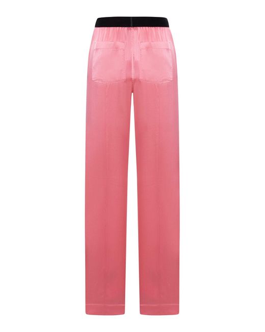 Tom Ford Pink Flowing Trousers