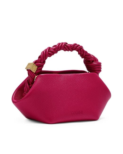 Ganni Pink Mini Bou Bag
