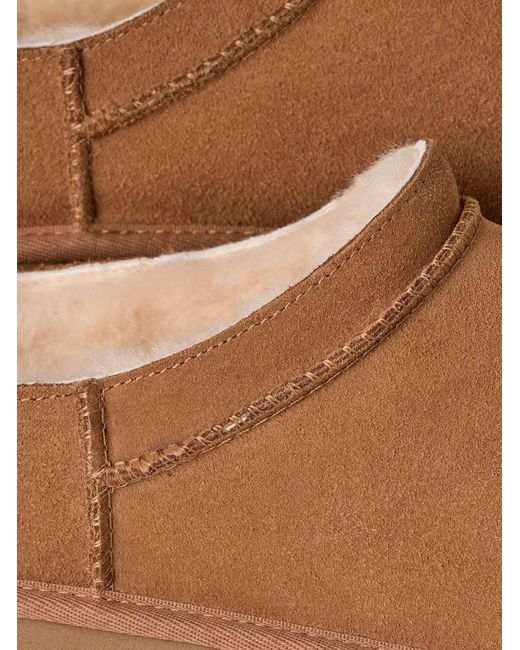 Ugg Brown Classic Micro Boots for men