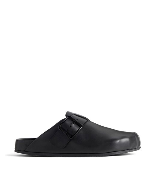 Balenciaga Black Mules Shoes for men