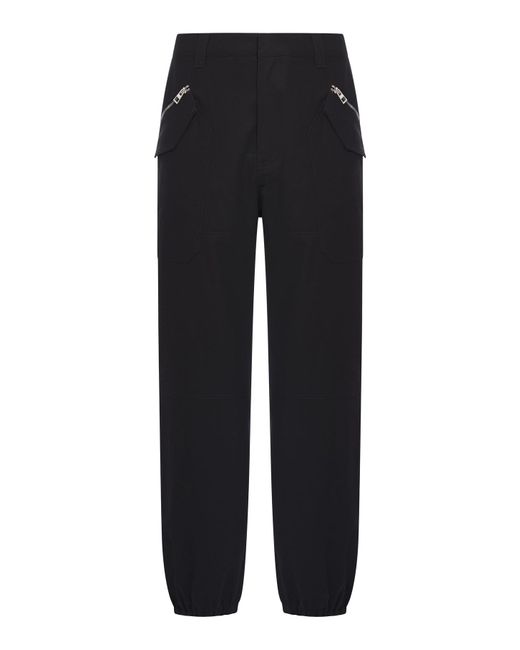 Pantaloni cargo in cotone di Loewe in Black da Uomo