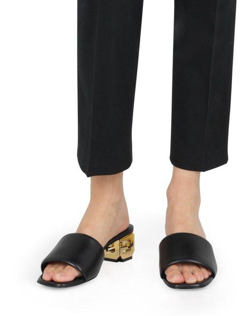 Givenchy Black Mules Shoes