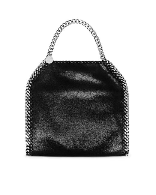 Stella McCartney Black Micro Falabella Tote Bag