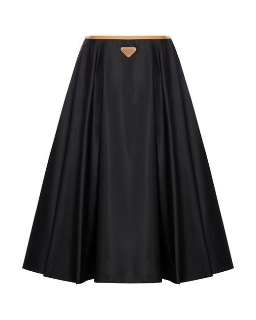 Prada Black Skirt Re-nylon