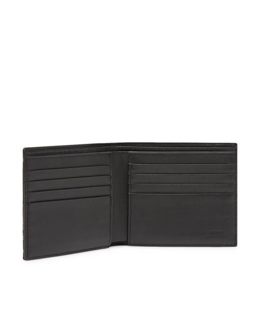 Fendi Green Ff Jacquard Wallet for men