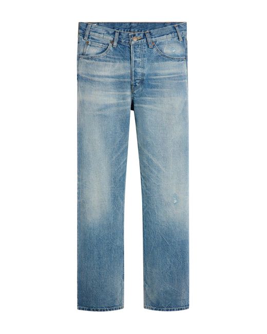 Céline Blue Kurt Denim Jeans With Morning Light Wash for men