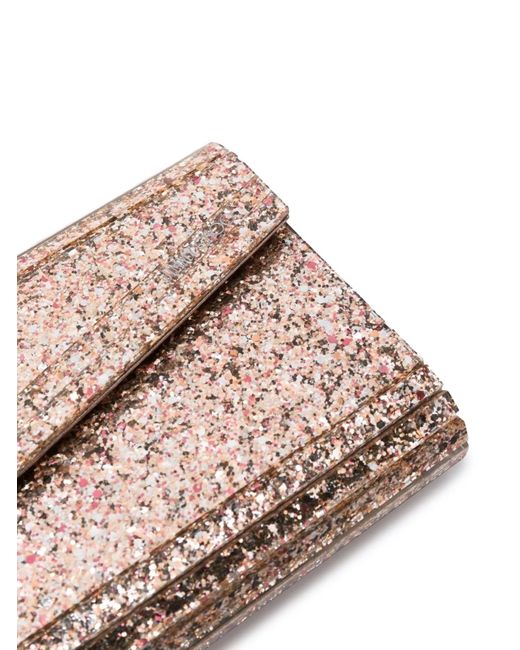 Jimmy Choo Natural Small Candy Clutch