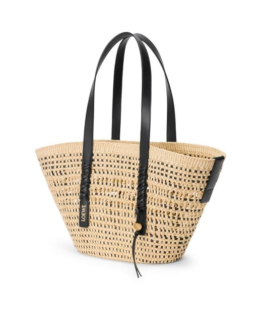 Loewe Natural X Paula's Ibiza Medium Braid Basket Bag