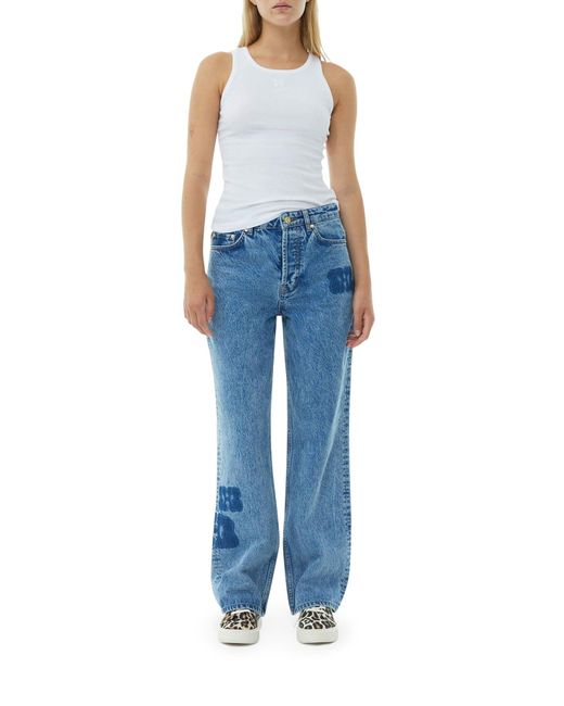 Ganni Blue Jeans