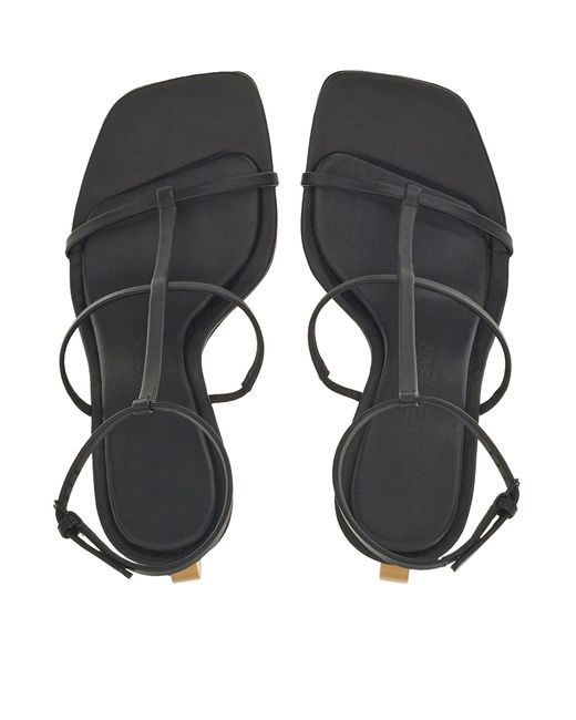 Ferragamo Black Sandals Shoes
