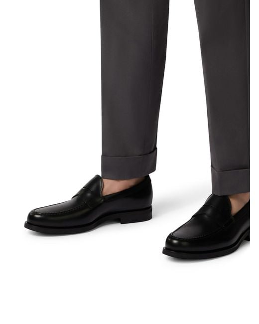 Tod's Black Loafers Shoes for men