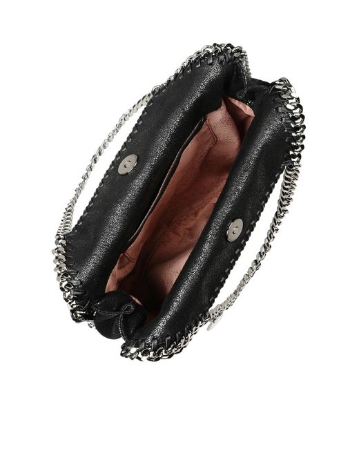 Stella McCartney Black Micro Falabella Tote Bag
