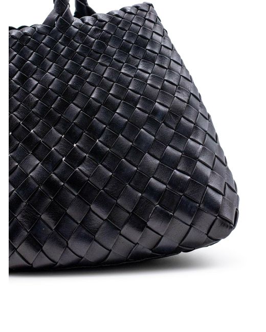Dragon Diffusion Black Santa Croce Small Bag
