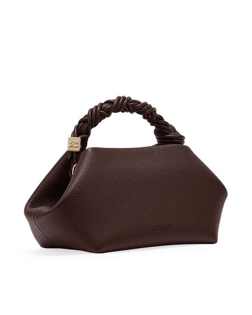 Ganni Brown Small Bou Bag