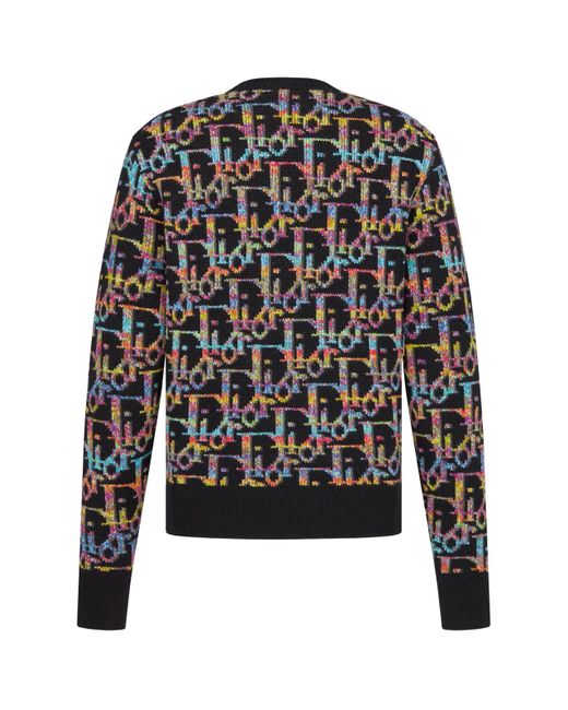 Dior Dior Oblique Black Wool Jacquard 