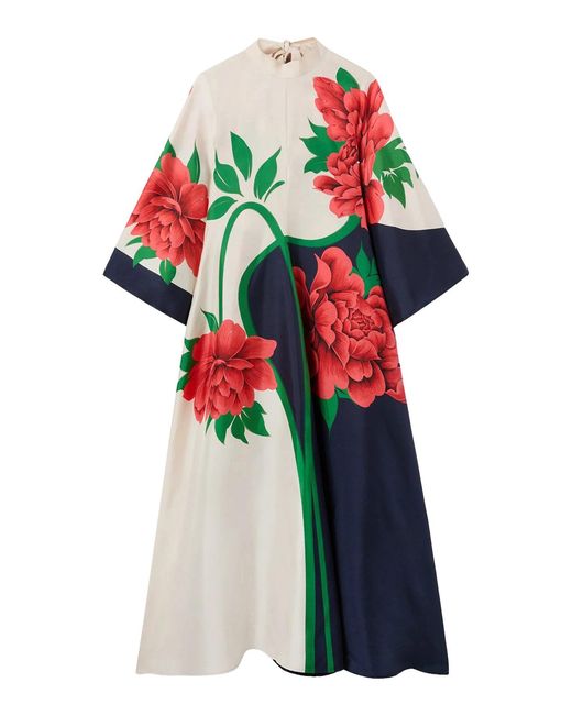 LaDoubleJ Multicolor Silk Twill Dress