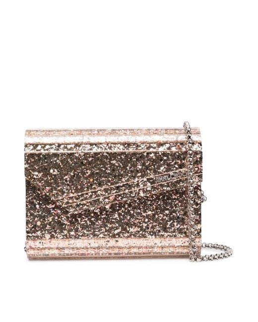 Jimmy Choo Natural Small Candy Clutch