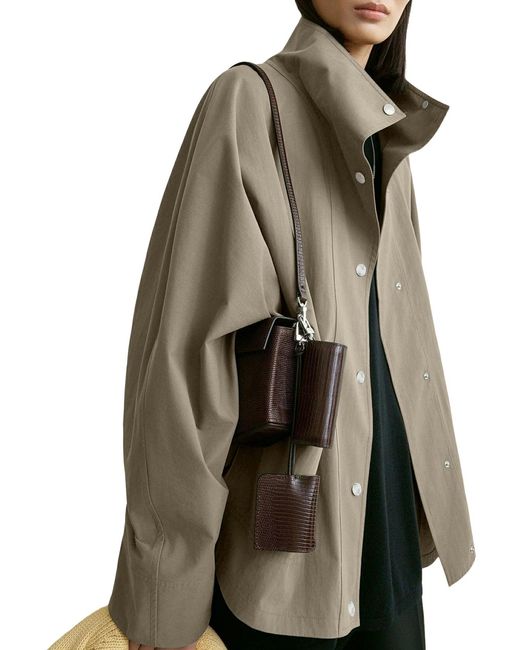 Totême Natural Cotton Blend Parachute Jacket