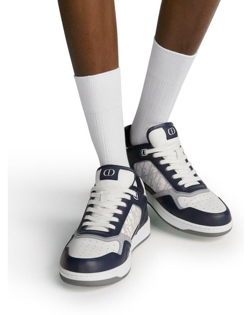【爽やかブルー☆】DIOR AND HYLTON NEL B27 スニーカー Men's Dior and Hylton Nel B27 low-top sneakers | DIOR | 24S