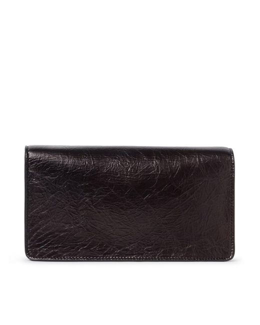 Wallet on chain in pelle di vitello di Fendi in Black