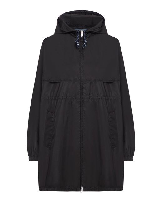 Prada Black Technical Fabric Wind Jacket