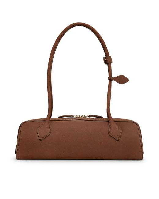 Alaïa Brown Le Teckel Medium Bag