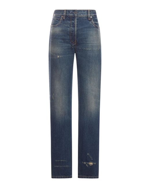 Prada Blue Vintage Wash Jeans