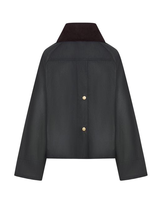 Barbour Black Classic Waxed Jacket