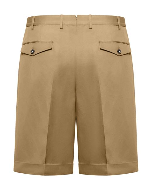 PT Torino Natural Tailored Bermuda Shorts for men
