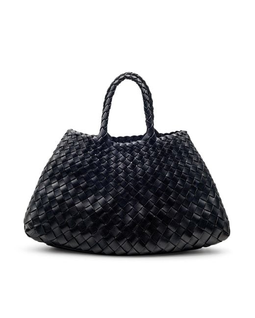 Dragon Diffusion Black Santa Croce Small Bag