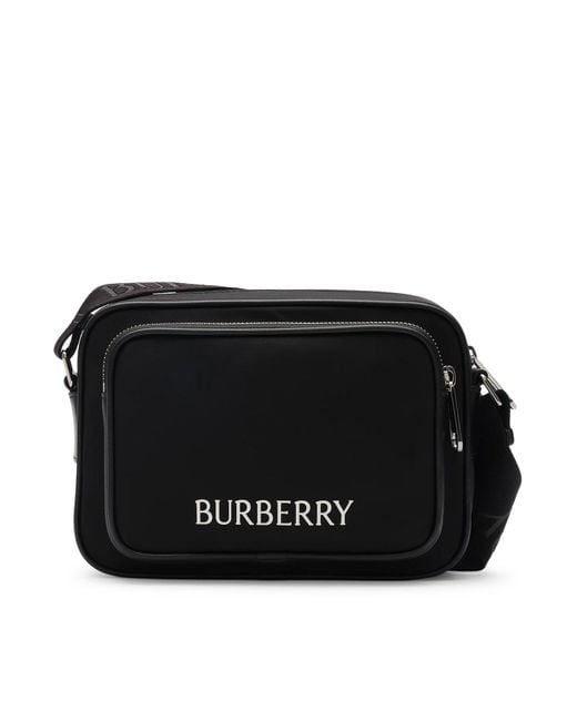 Burberry Black Paddy Nylon Shoulder Bag for men