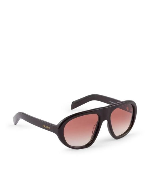 Prada Brown Shadowplay Sunglasses