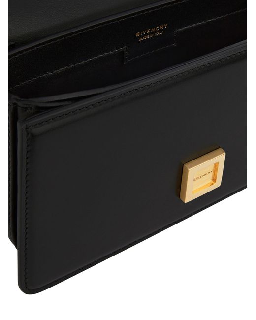 Borsa 4g modello piccolo in pelle con catena di Givenchy in Black