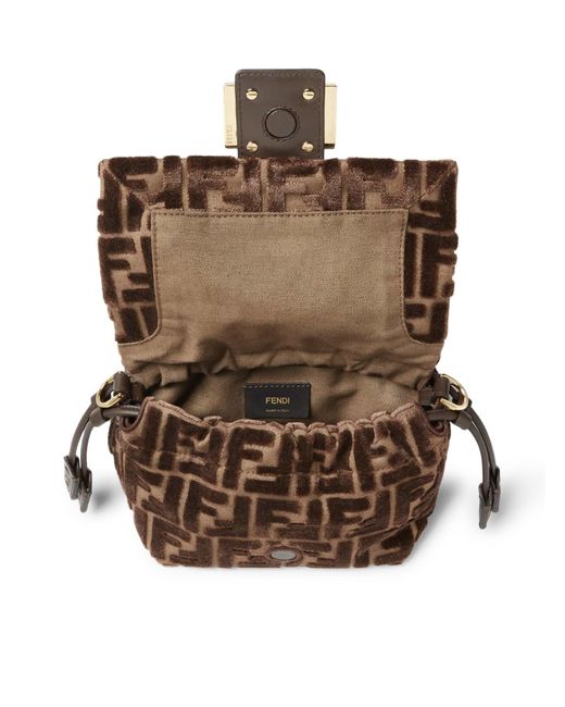 Mamma baguette piccola di Fendi in Brown