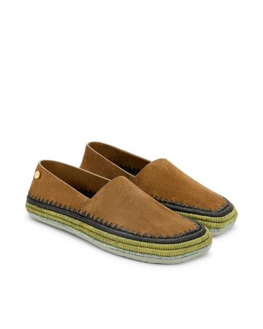 Loewe Green Rio Slipper
