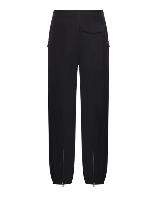 Pantaloni cargo in cotone di Loewe in Black da Uomo