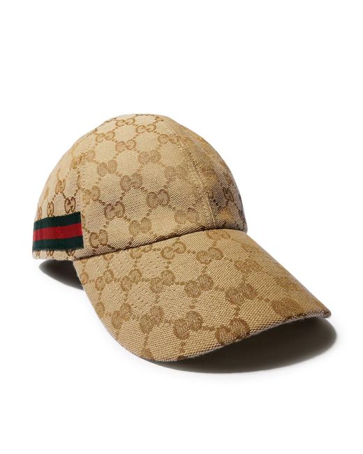 Gucci Natural Web Baseball Cap for men