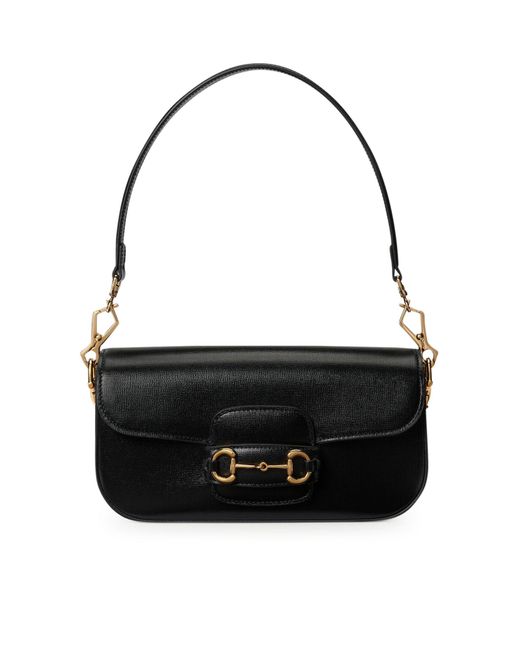 Gucci Horsebit 1955 Shoulder Bag Small Size in Black Lyst