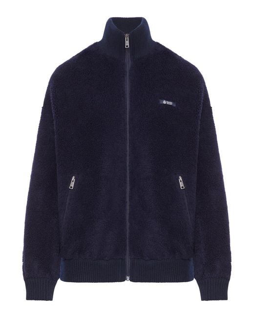 Prada Blue Fleece Jacket