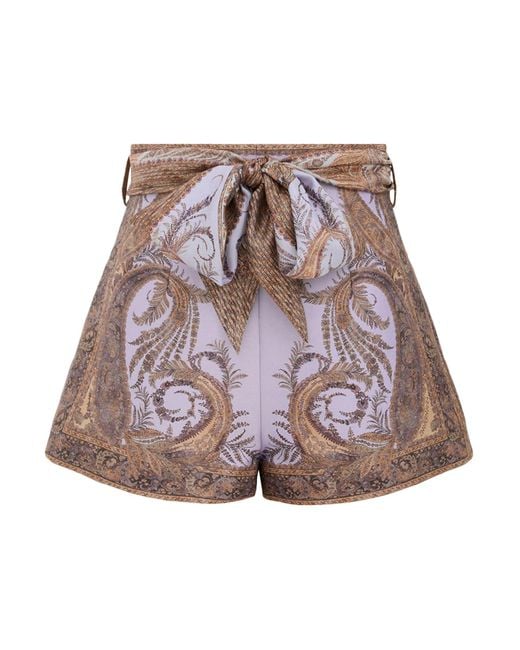 Zimmermann Multicolor Hypnotic Shorts