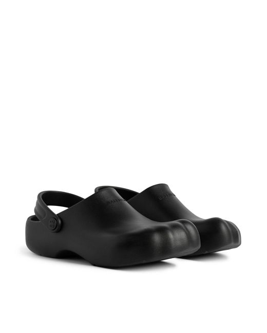 Sandali con cinturino posteriore Sunday di Balenciaga in Black da Uomo