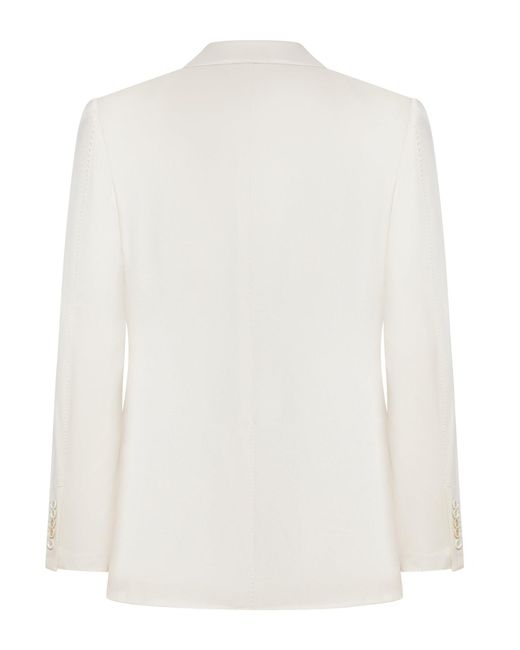 Tom Ford White Shelton Blazer for men