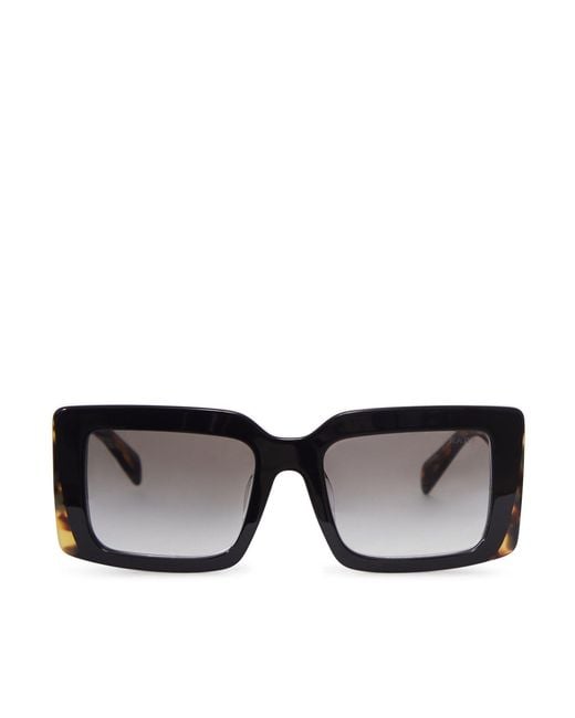 Prada Black Sunglasses With Logo
