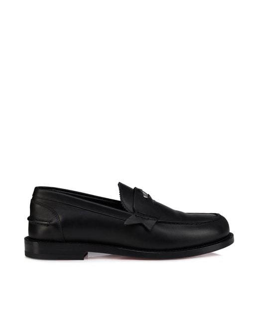Christian Louboutin Black The Plato Loafer for men