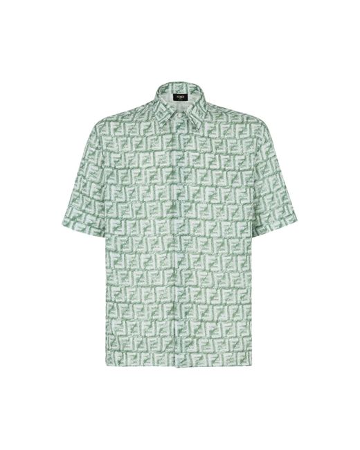 Fendi Green Shirt for men
