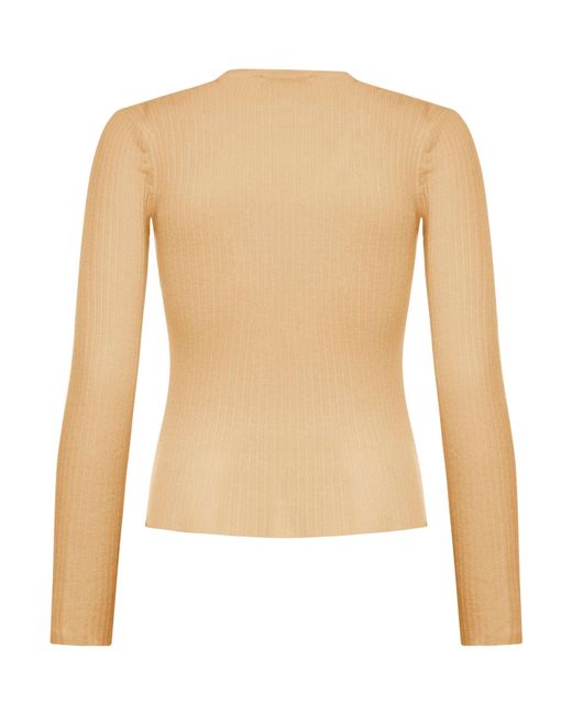 Max Mara Natural Cashmere And Silk Sweater