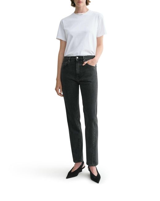 Totême  Blue Twisted Seam Denim