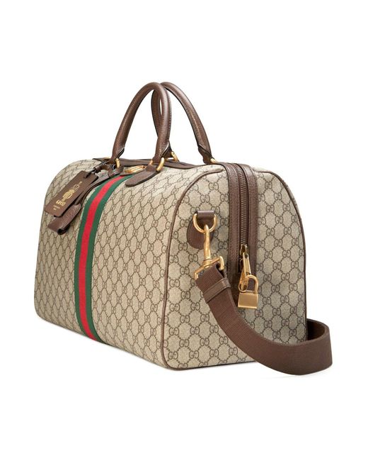 Gucci Brown Duffel Bag for men