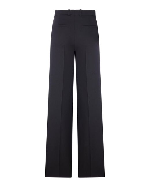 Chloé Blue High-Rise Flared Pants